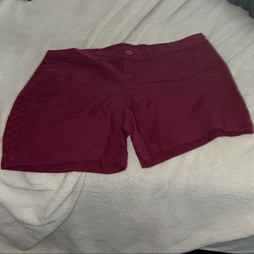 Eddie Bauer Women's Dark Red shorts